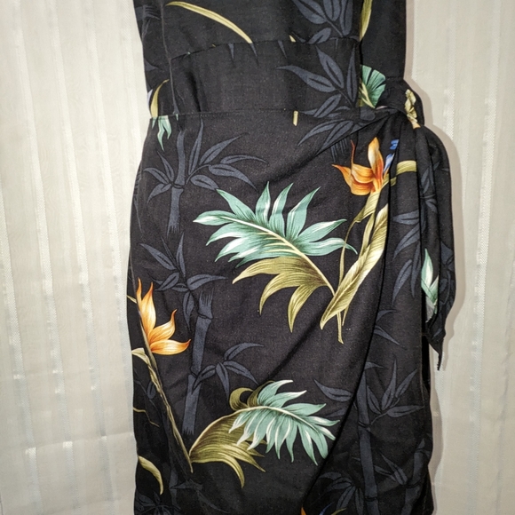 PARADISE FOUND Dress Honolulu Hawaii Vintage 100% Rayon sz Small - Picture 14 of 14